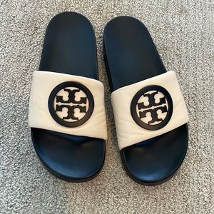 Tory Burch sport slides size 9